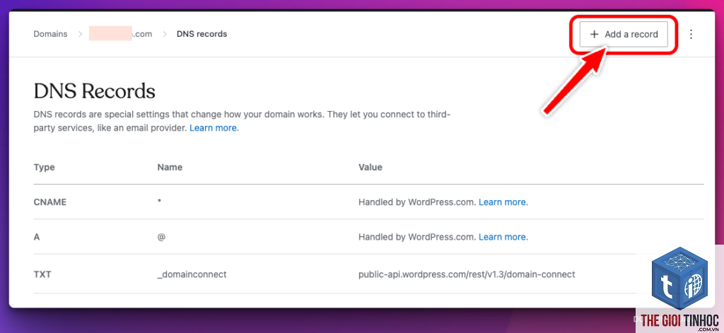 wordpress dns record lỗi - Hình 3