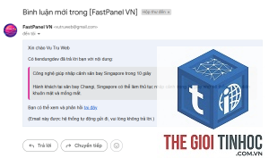 wordpress email bình luận không gửi