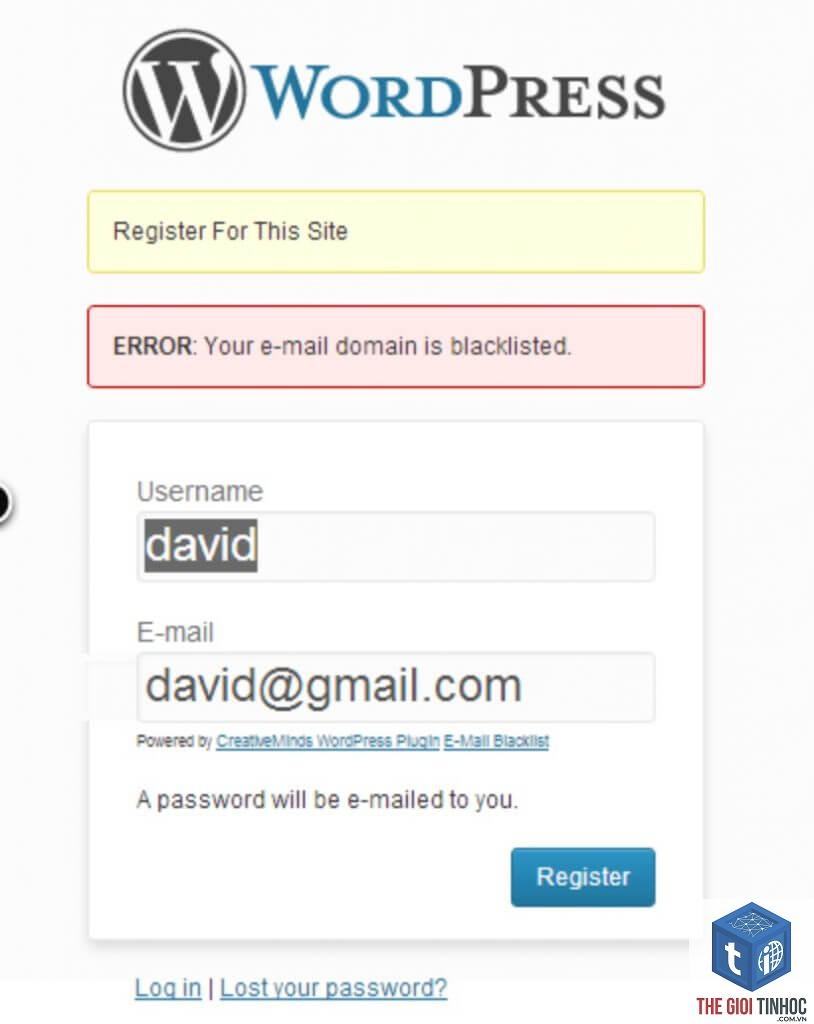 wordpress email blacklist - Hình 5