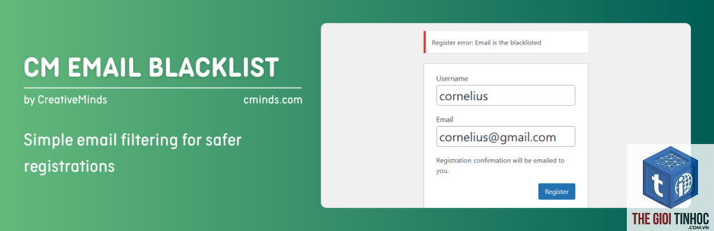 wordpress email blacklisted