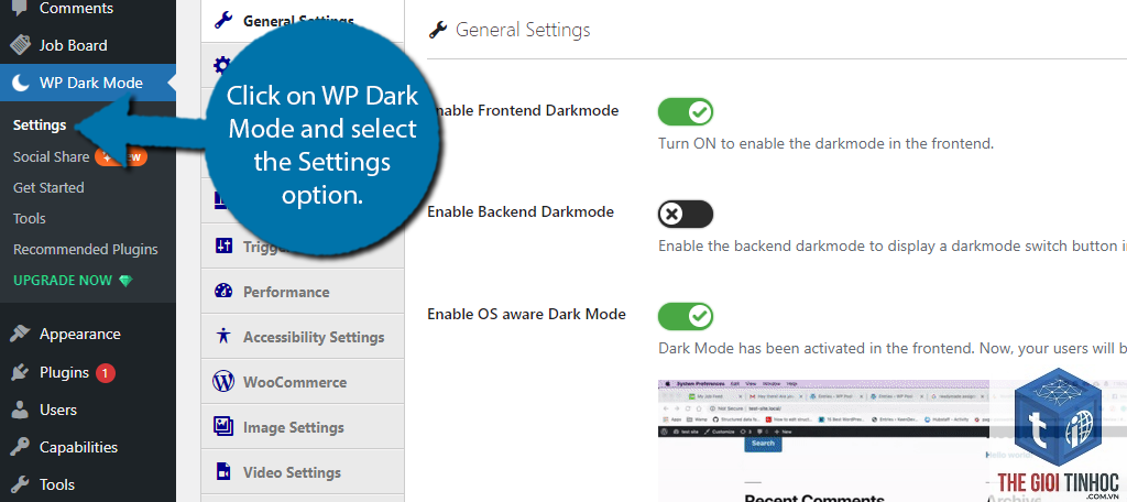 wordpress email dark mode lỗi - Hình 4