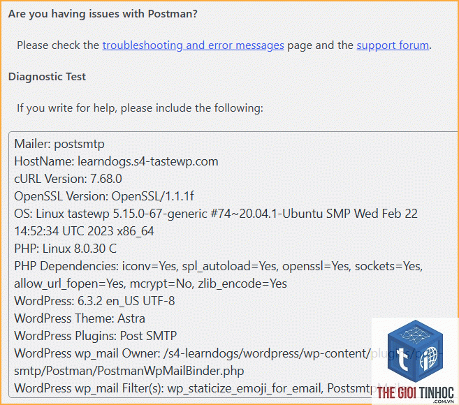 wordpress email diagnostics - Hình 4