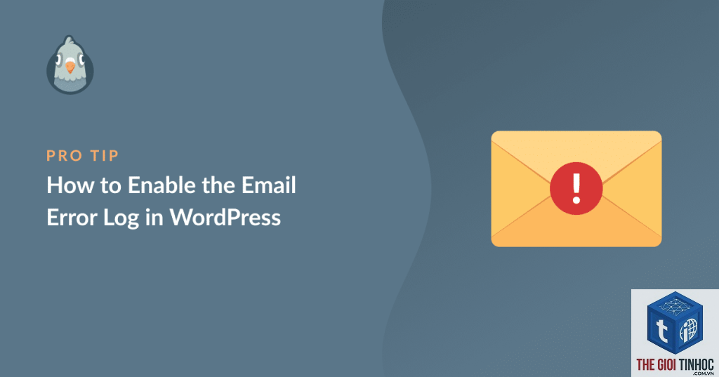 wordpress email error log