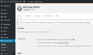 wordpress email queue lỗi
