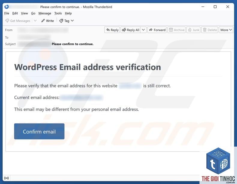 wordpress email spam - Hình 4