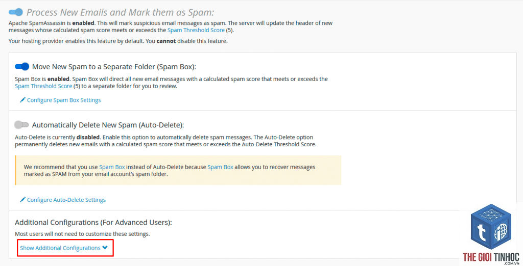 wordpress email spam filter lỗi - Hình 5