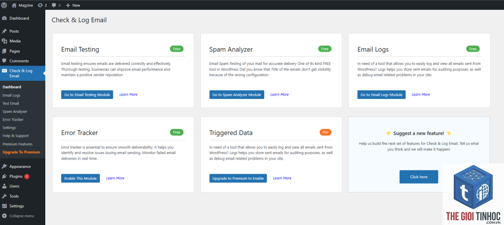 wordpress email testing tools