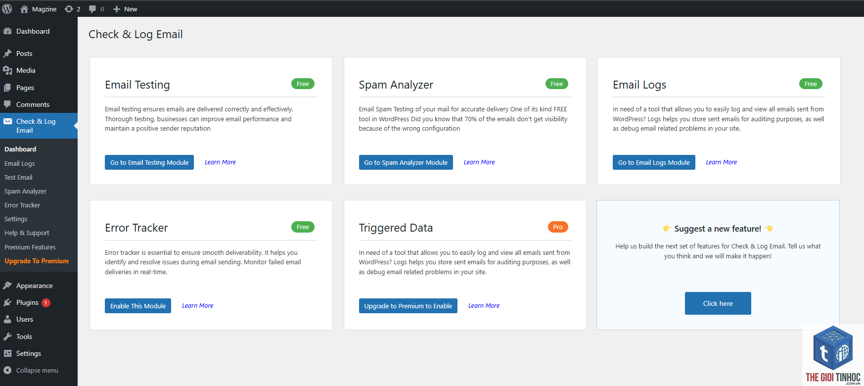 wordpress email testing tools