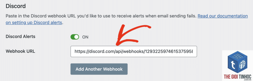 wordpress email webhook lỗi