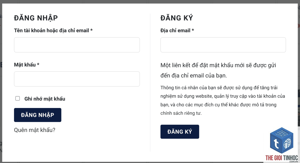 wordpress email xác nhận đăng ký không gửi