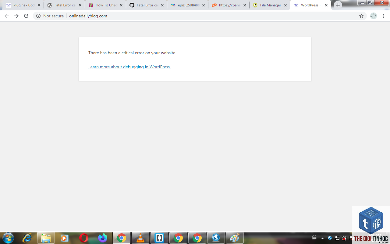 wordpress fatal error - Hình 5