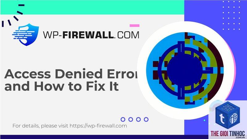 wordpress firewall access denied - Hình 1