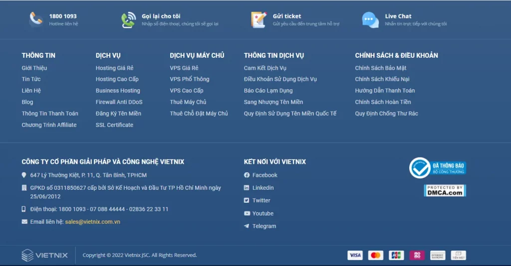 wordpress footer là gì