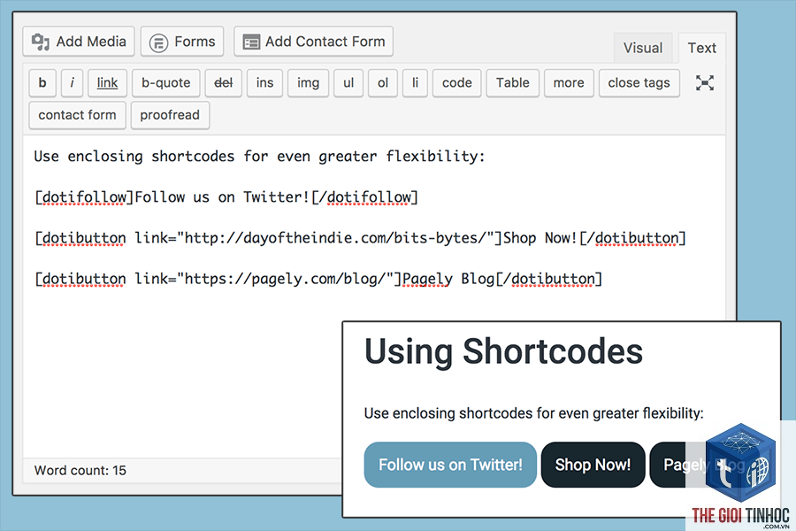 wordpress gallery shortcode lỗi