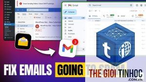 wordpress gmail smtp not sending