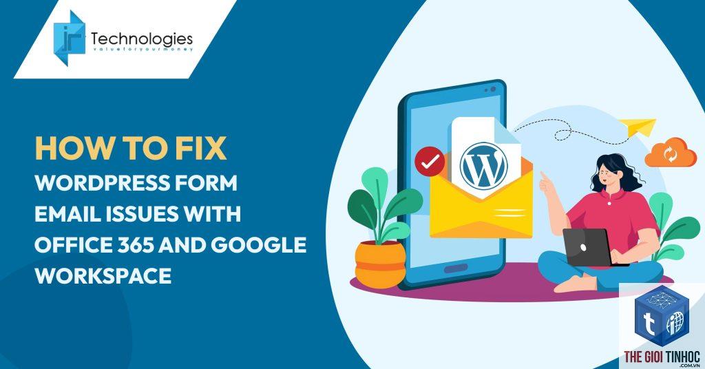 wordpress google workspace email spam