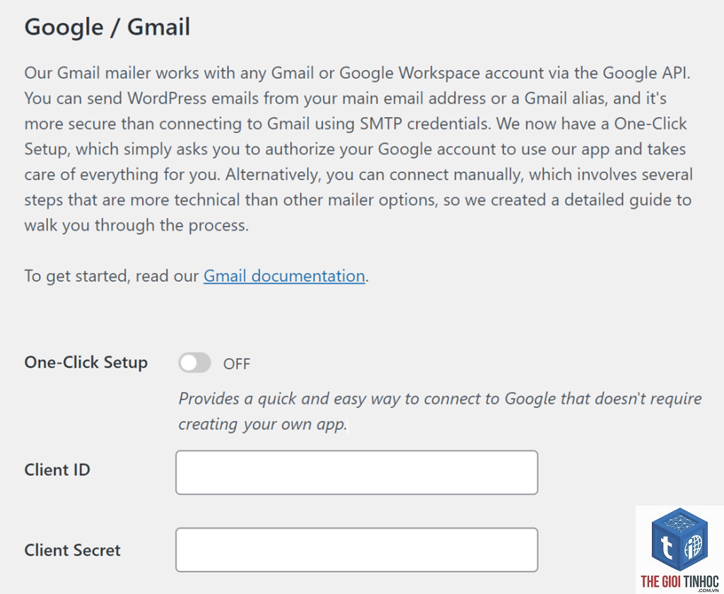 wordpress google workspace smtp timeout