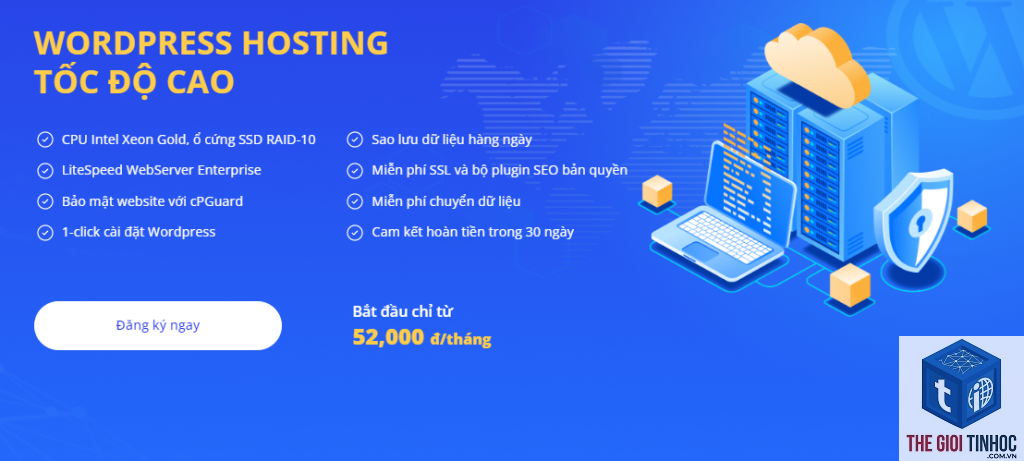 wordpress hosting cpu cao
