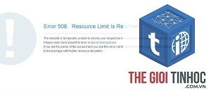 wordpress hosting resource limit