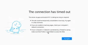 wordpress hosting timeout