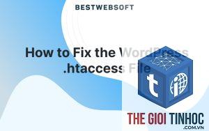 wordpress htaccess corrupted