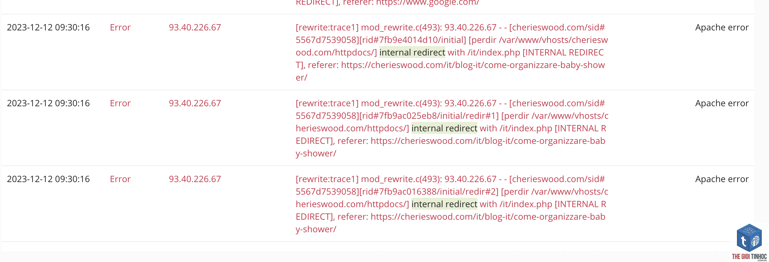 wordpress htaccess rewrite error - Hình 2