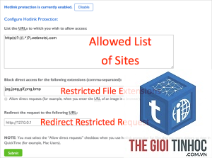 wordpress image hotlink protection lỗi