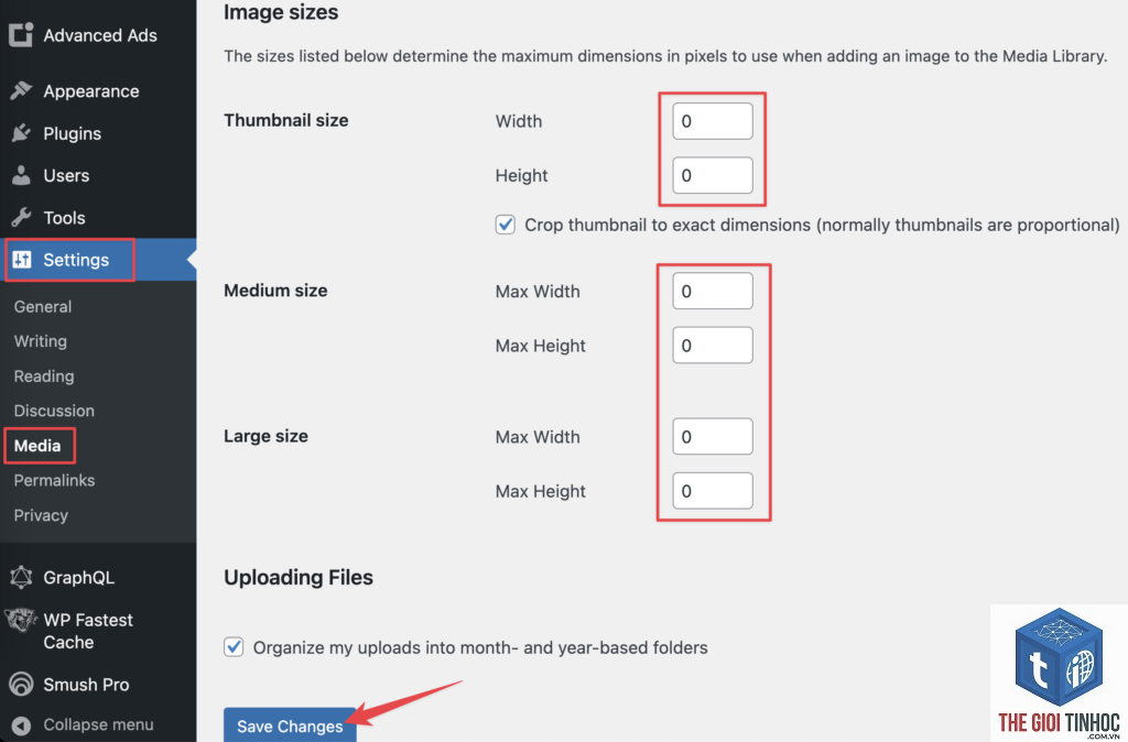 wordpress image resize lỗi - Hình 3