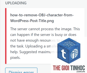 wordpress image resize lỗi