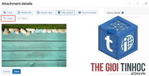 wordpress image rotation lỗi