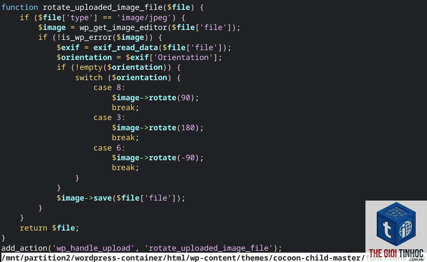 wordpress image rotation lỗi - Hình 5