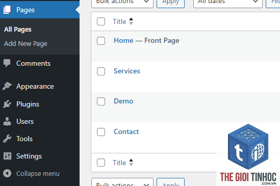 wordpress không hiển thị website - Hình 3