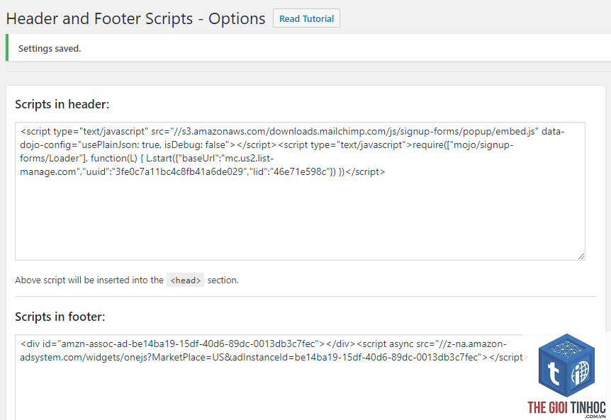 wordpress lightbox javascript error