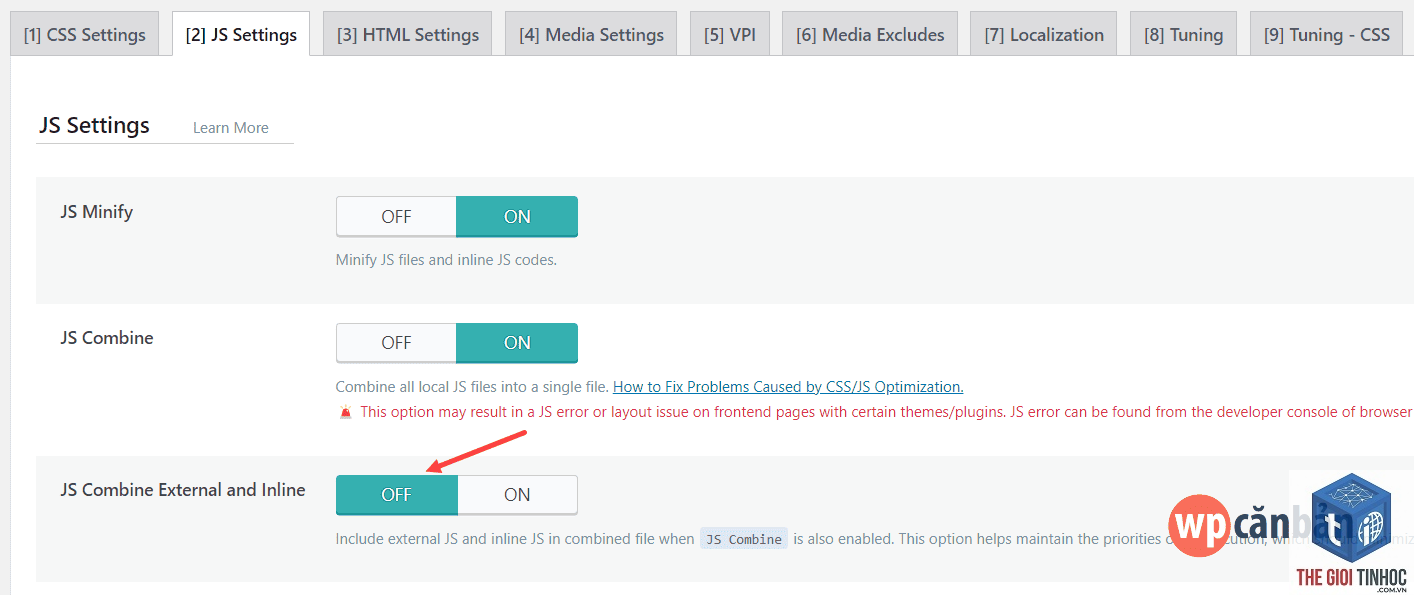 wordpress litespeed configuration lỗi - Hình 2