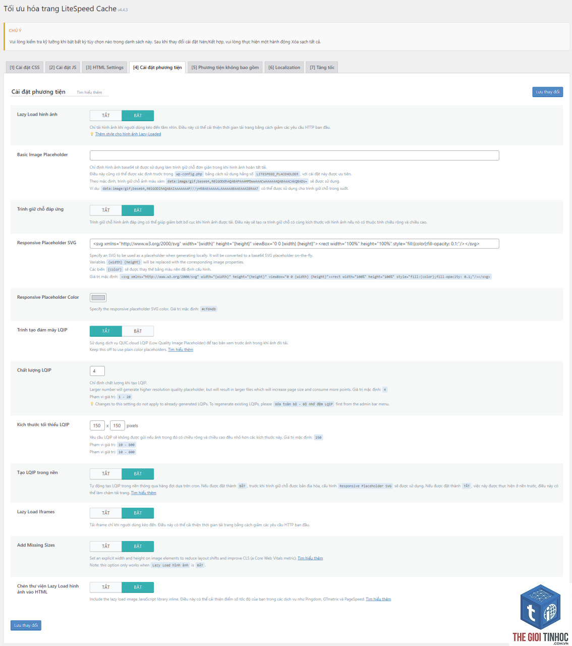 wordpress litespeed configuration lỗi - Hình 3
