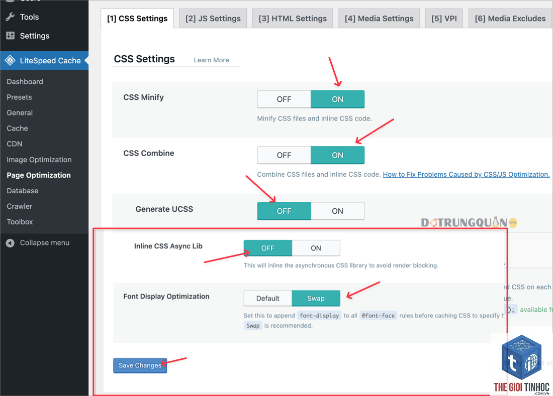 wordpress litespeed configuration lỗi - Hình 4