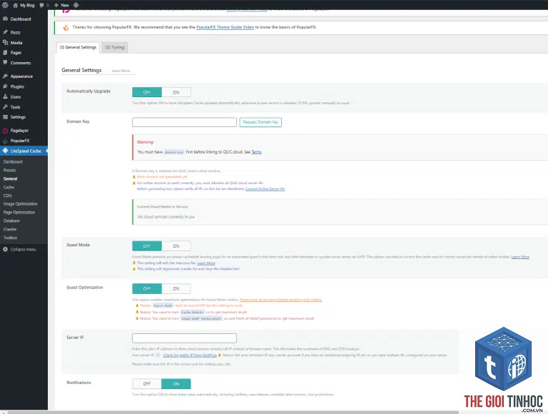 wordpress litespeed configuration lỗi - Hình 5