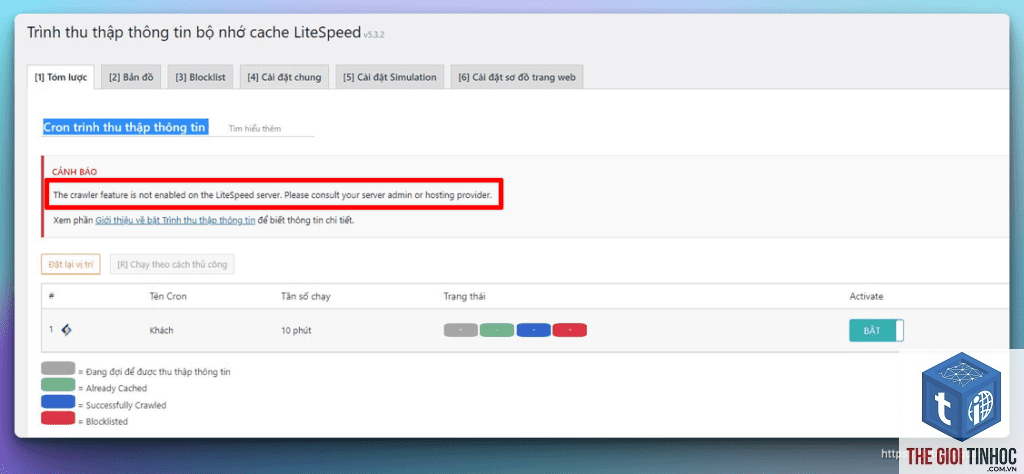 wordpress litespeed crawler lỗi - Hình 3