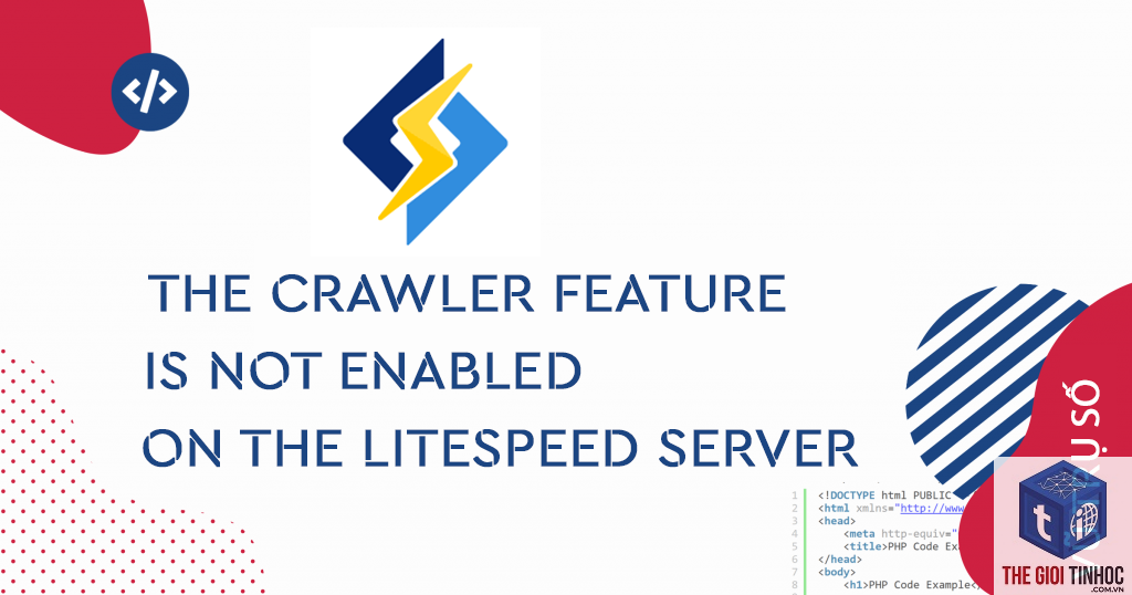 wordpress litespeed crawler lỗi