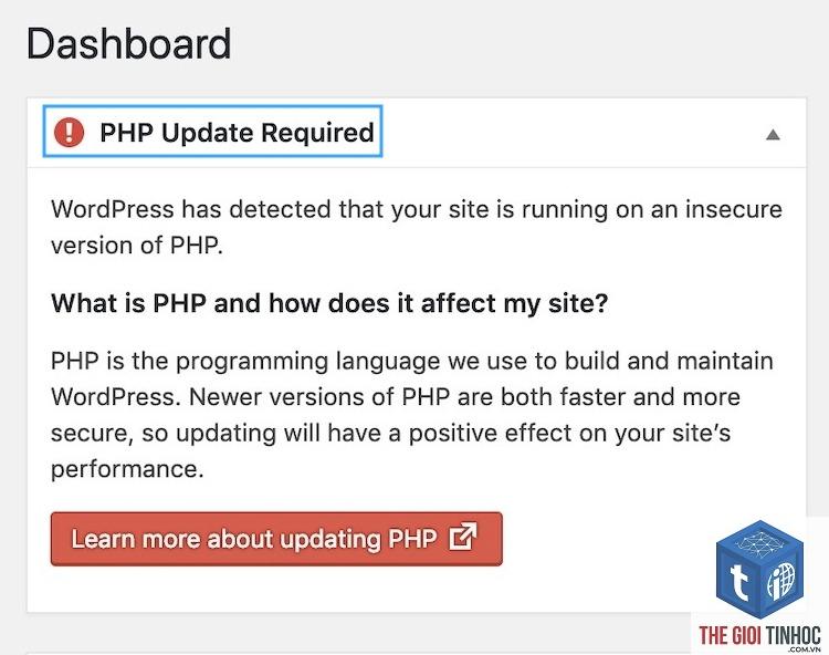 wordpress litespeed php lỗi - Hình 4