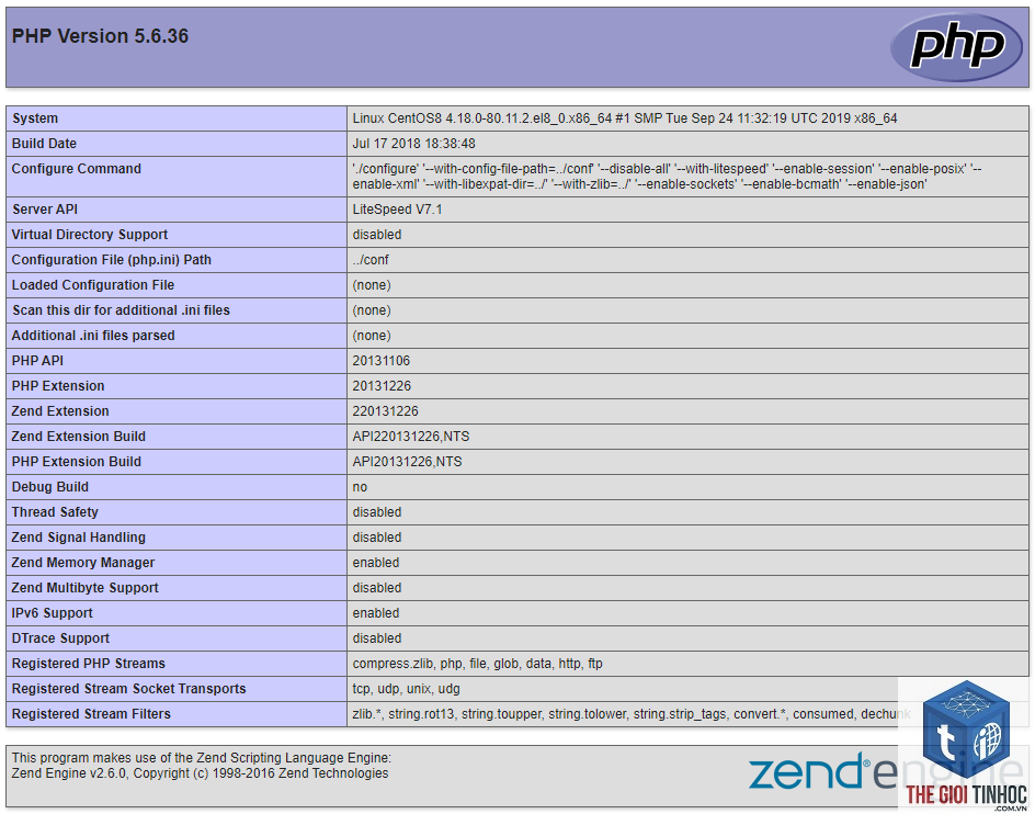 wordpress litespeed php lỗi - Hình 5