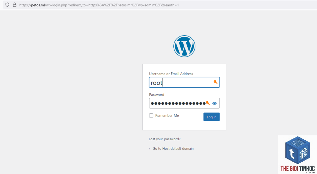 wordpress login page not working