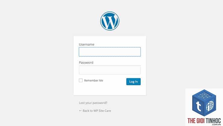 wordpress login white screen - Hình 2