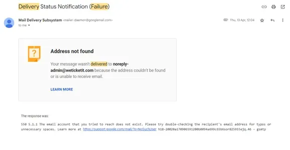 wordpress mailgun email failed - Hình 2