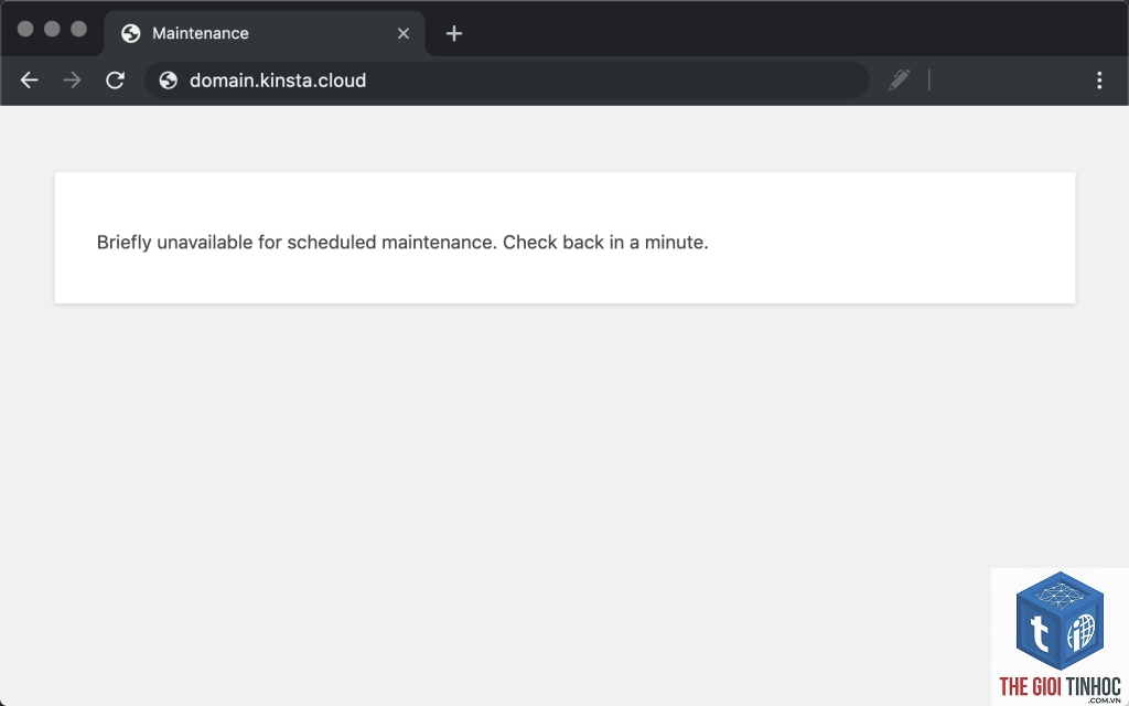 wordpress maintenance file error