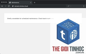 wordpress maintenance mode stuck