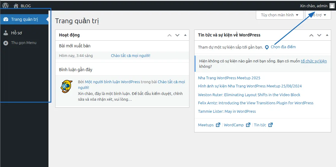 wordpress mất tài khoản admin - Hình 3