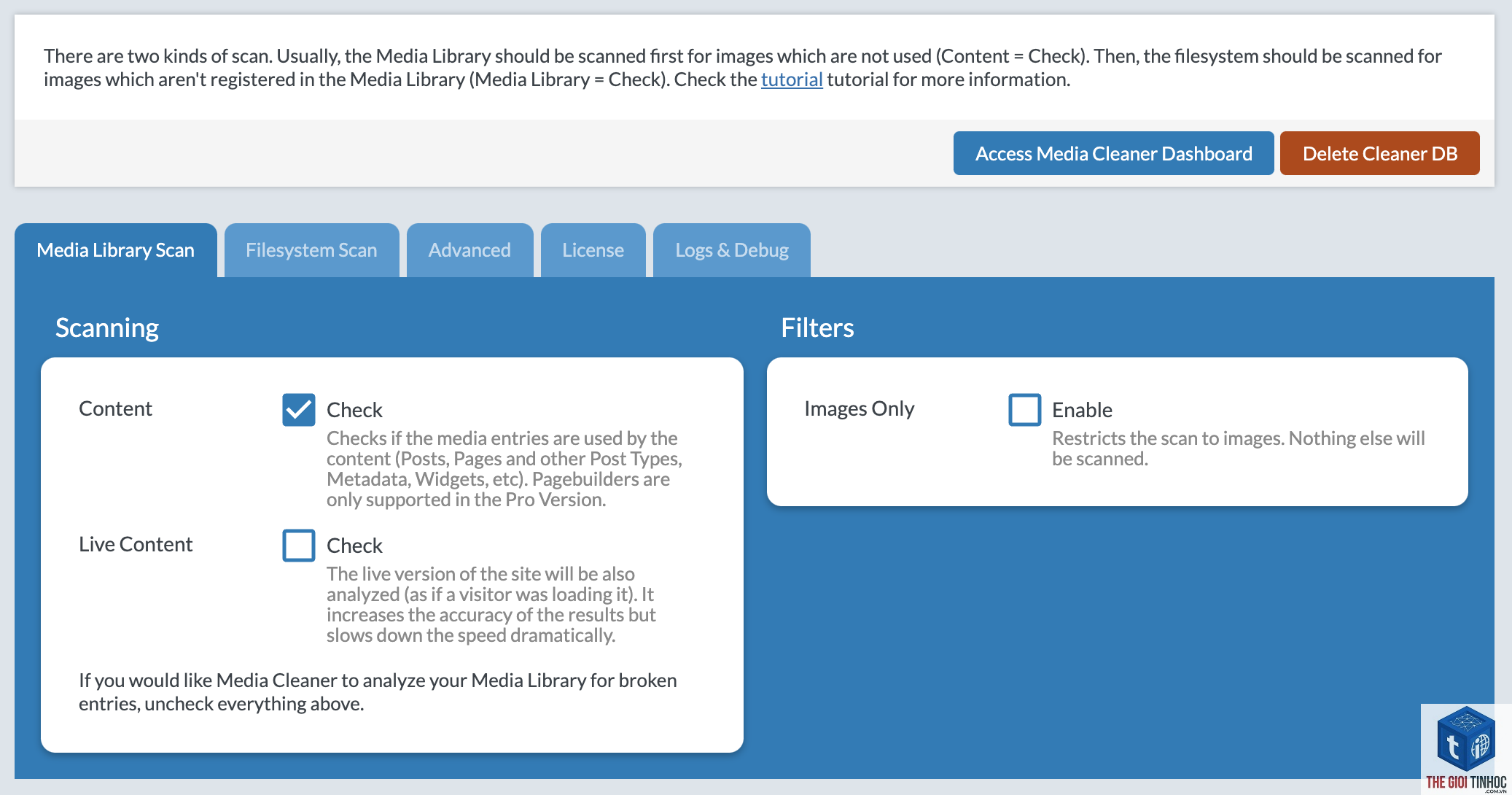 wordpress media cleanup lỗi - Hình 3