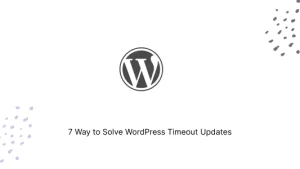 wordpress media generation timeout