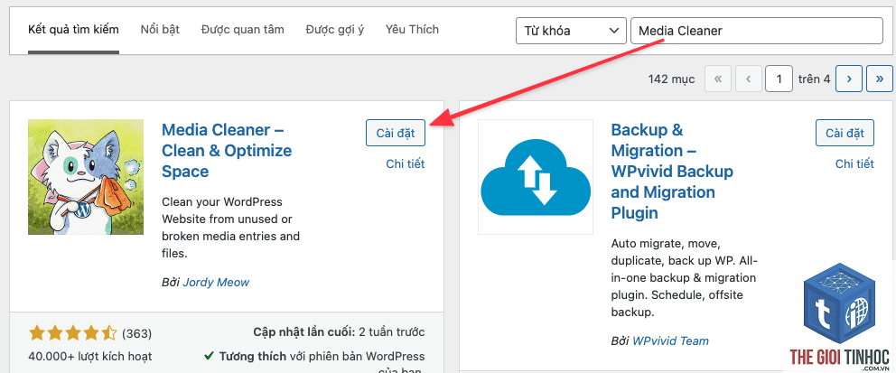 wordpress media library không hiển thị ảnh - Hình 3